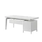 White computer table
